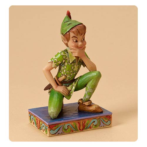 Disney Traditions Peter Pan Childhood Champion Statue
